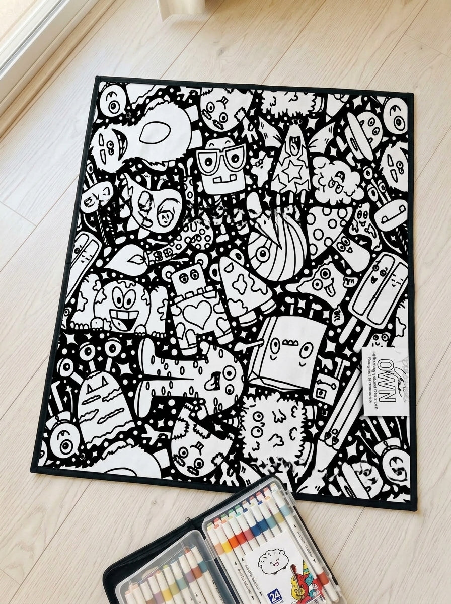 Cobicolor diseño Monstruos para colorear