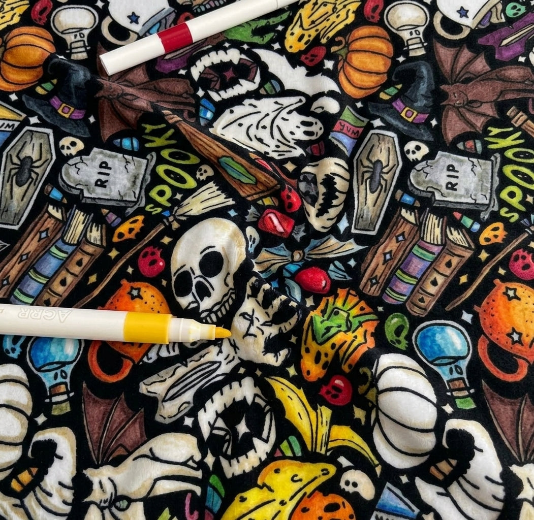 Cobicolor de Halloween ya coloreada