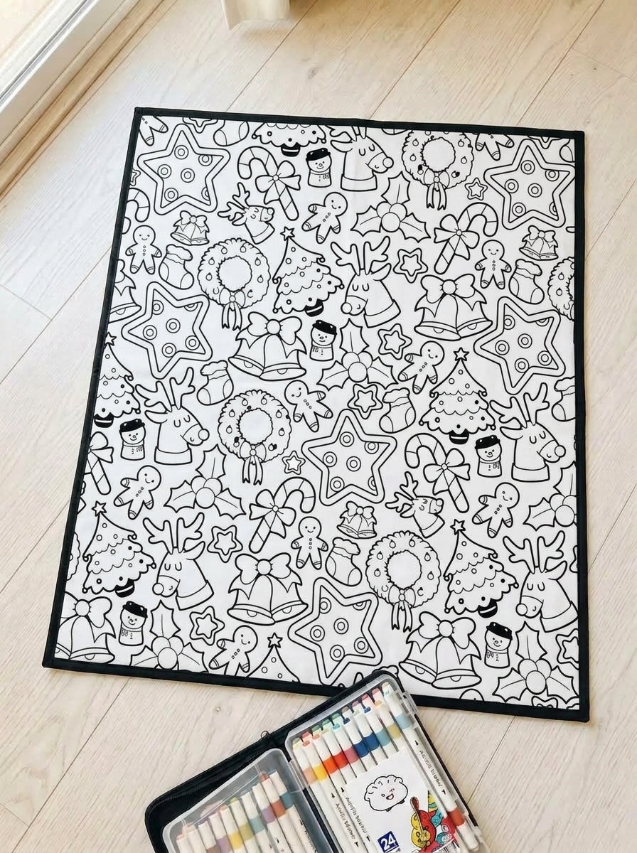 Cobicolor diseño Navidad para colorear